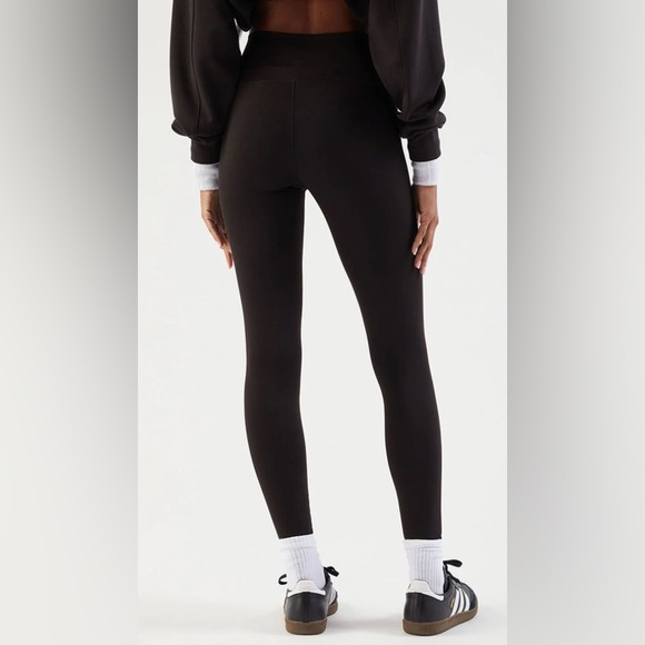 PACSUN PAC WHISPER Black Active Crossover Yoga Pants - Picture 3 of 8